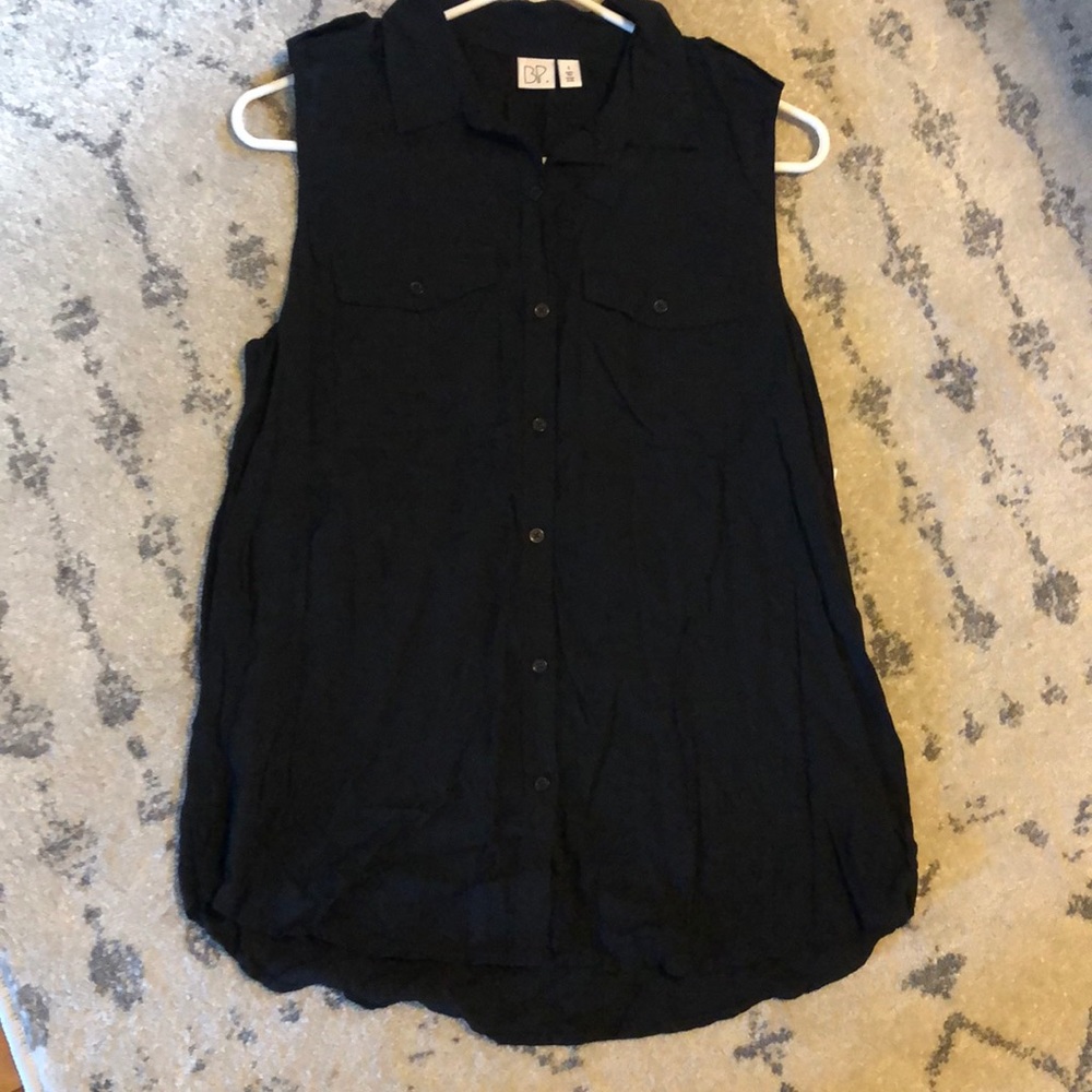 BP black sleeveless tank.